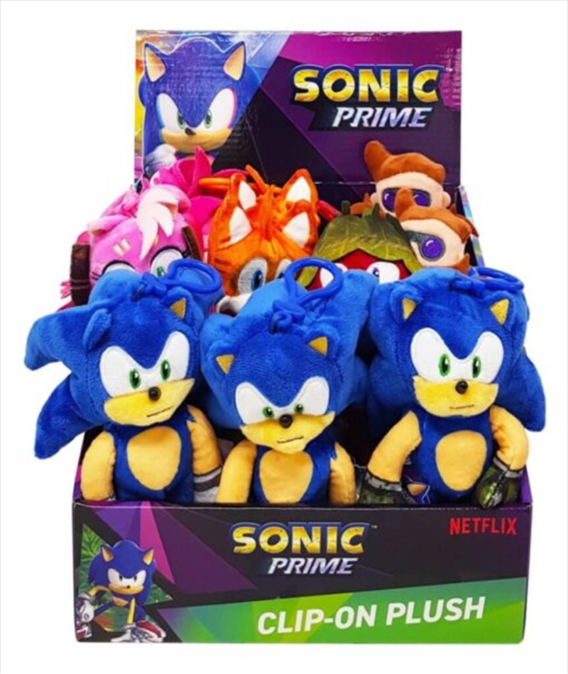 Sonic Clip On Plush (SENT AT RANDOM)/Product Detail/Plush Toys