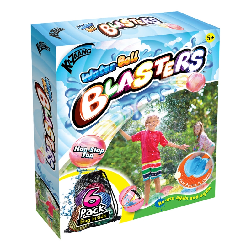 Water Ball Blasters 6 Pack/Product Detail/Toys