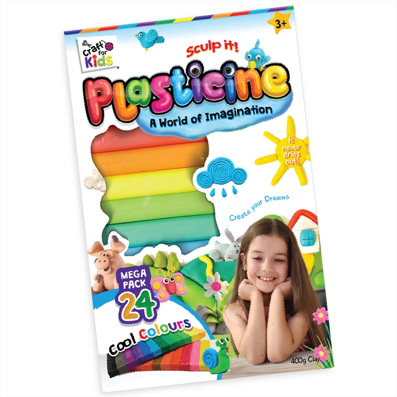 Plasticine Mega Pack 24 Colours/Product Detail/Arts & Craft
