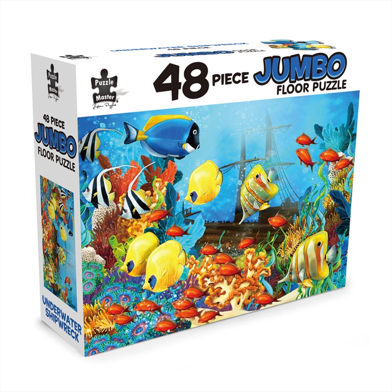 48 Piece Jumbo Floor Puzzle Underwater Shipwreck/Product Detail/Jigsaw Puzzles