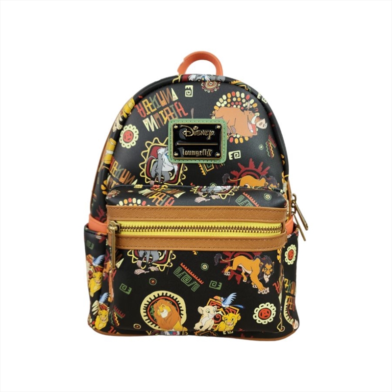 Loungefly Lion King (1994) - Art Print US Exclusive Mini Backpack [RS]/Product Detail/Bags