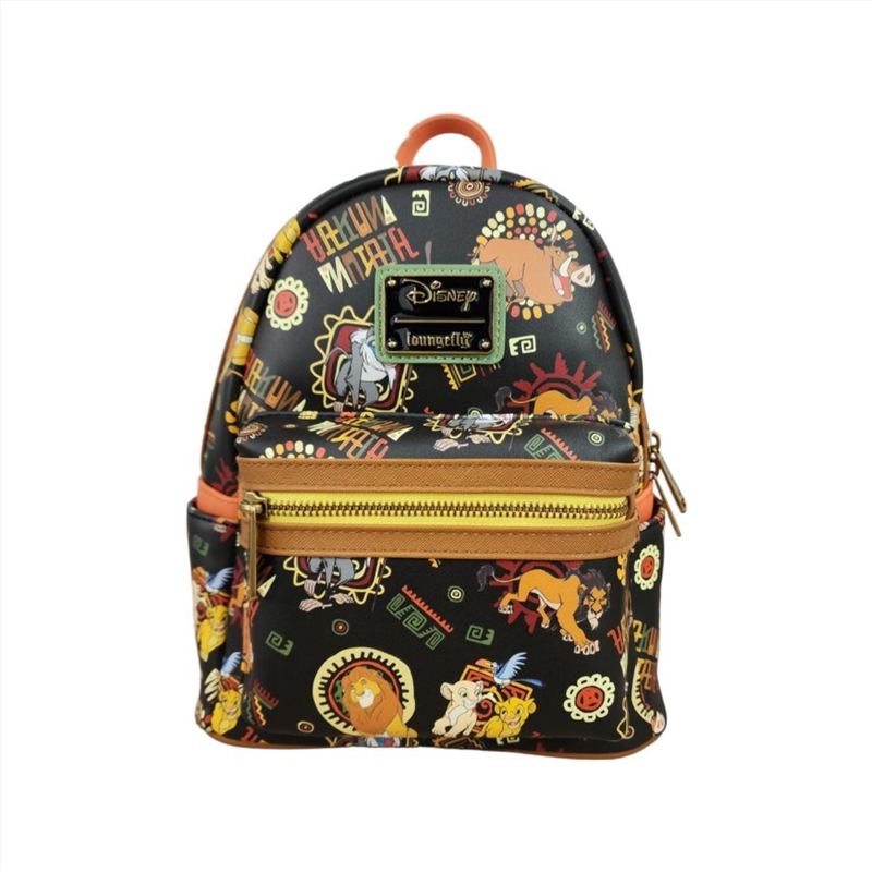 Loungefly Lion King (1994) - Art Print US Exclusive Mini Backpack [RS]/Product Detail/Bags