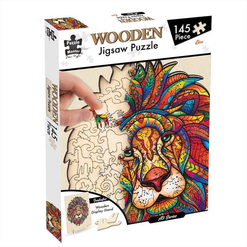 145 Piece Wooden Jigsaw Puzzle, Lion (A3 Series)/Product Detail/Jigsaw Puzzles