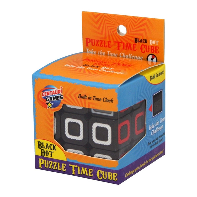 Cube Timer Puzzles - Black Dot/Product Detail/Games