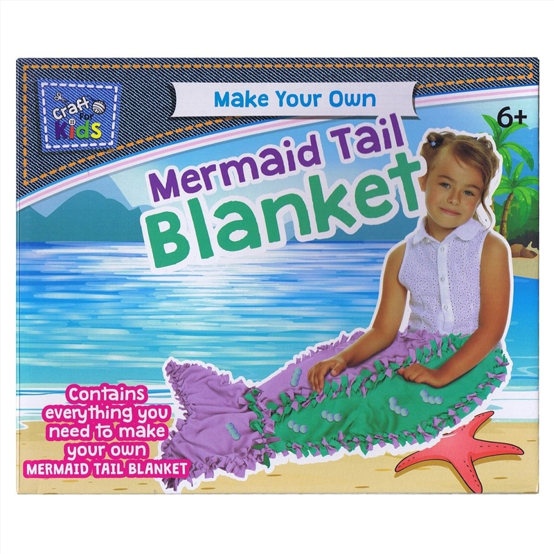 Make Your Own Mermaid Tail Blanket/Product Detail/Arts & Craft