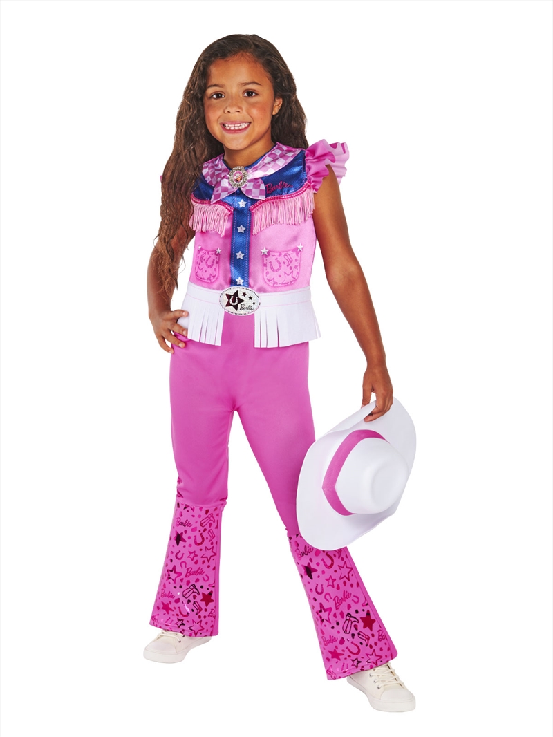Barbie Cowgirl Deluxe Costume - Size 3-5 Yrs/Product Detail/Costumes