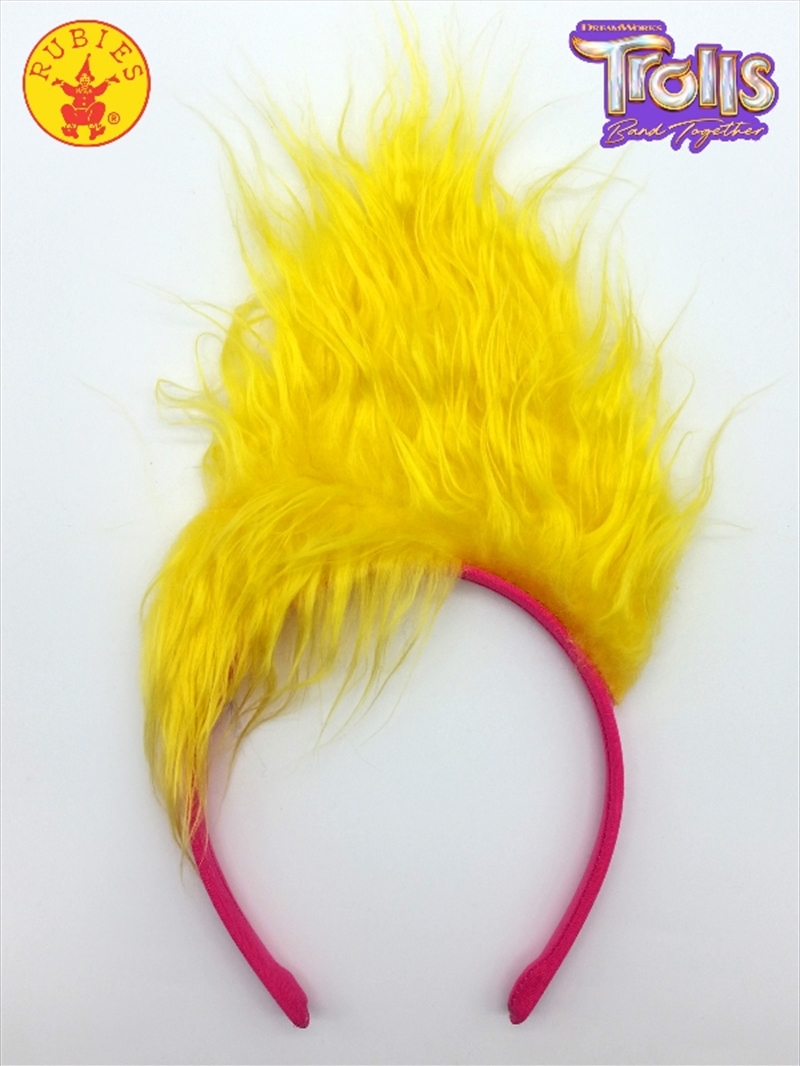 Viva Trolls 3 - Headband With Attached Hair/Product Detail/Costumes
