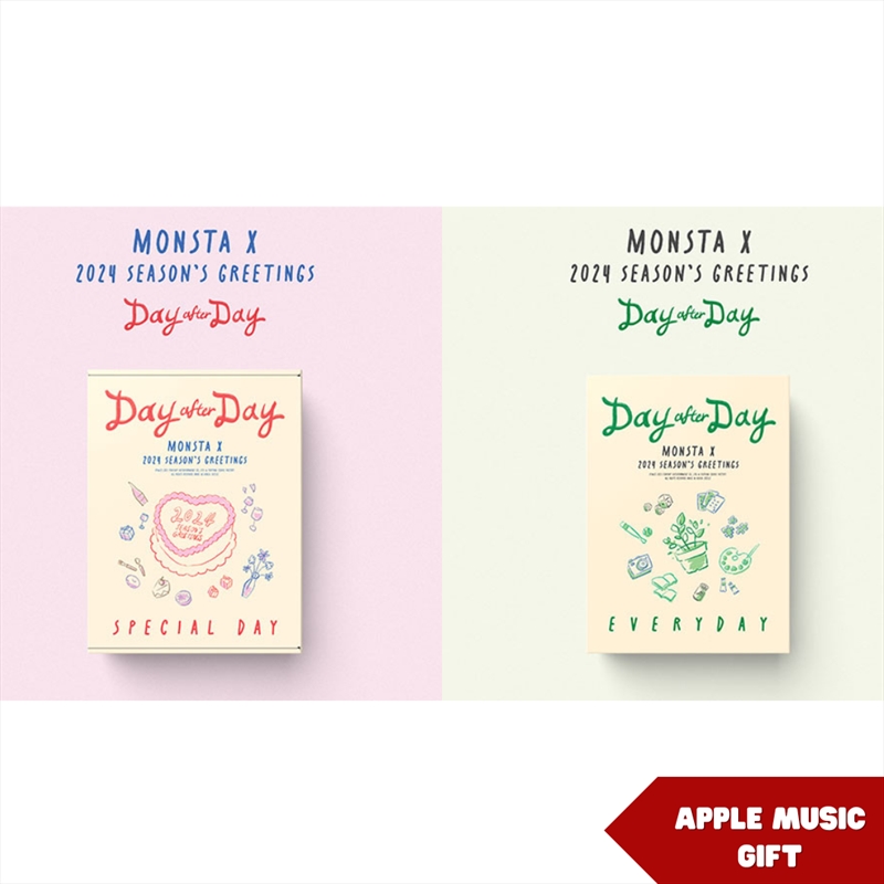 Day After Day 2024 Season's Greetings Apple Music Gift Ver. (Random)/Product Detail/World