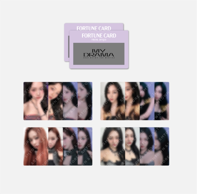 My Drama 2023 Aespa Fan Meeting Official Md - Fortune Scratch Card Set/Product Detail/KPOP Merch