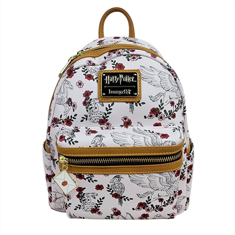 Loungefly Harry Potter - Magical Creature US Exclusive Art Print Mini Backpack [RS]/Product Detail/Bags