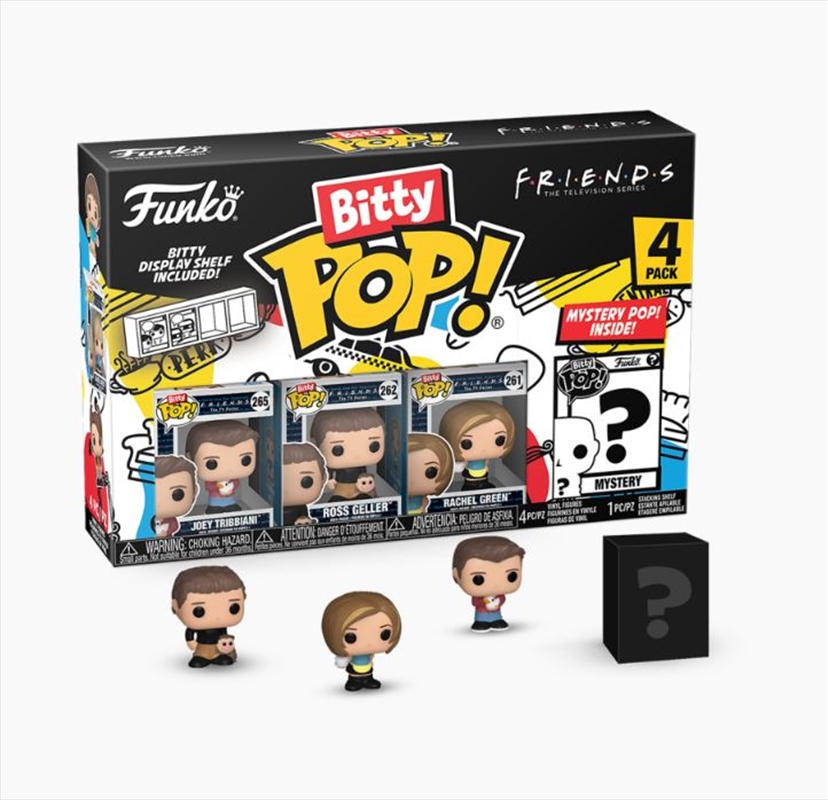 Friends - Joey Bitty Pop! 4-Pack/Product Detail/TV