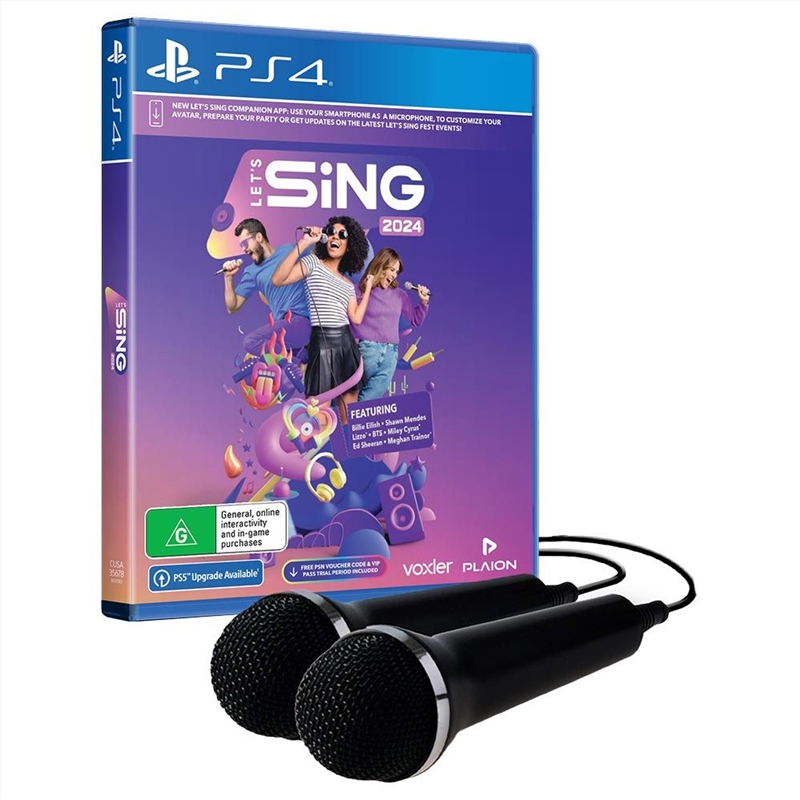 Lets Sing 2024 2 Mic Bundle/Product Detail/Party