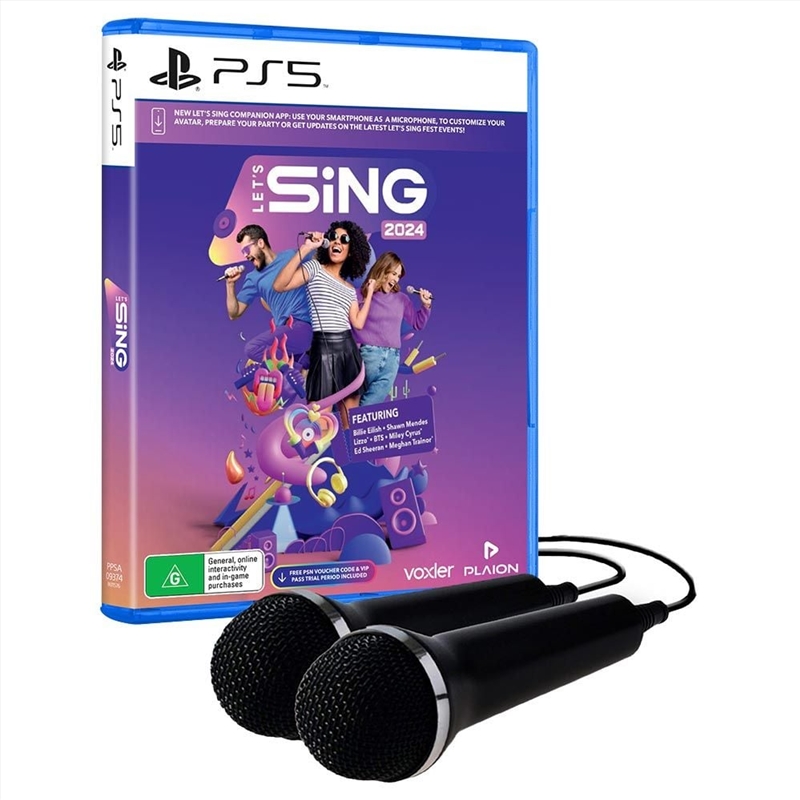 Lets Sing 2024 2 Mic Bundle/Product Detail/Party