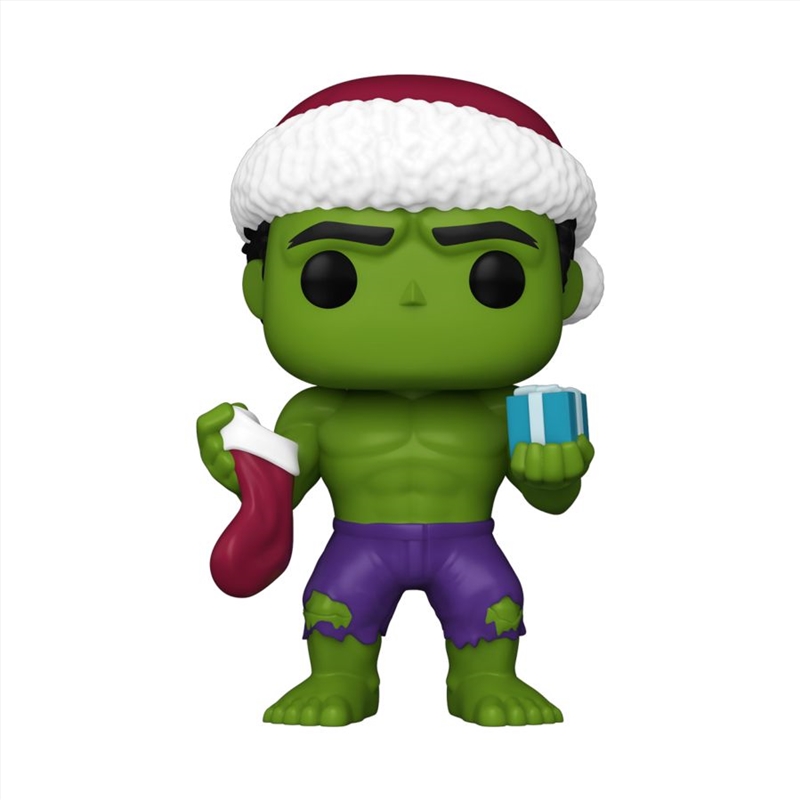 Marvel Comics - Green Hulk Holiday US Exclusive Pop! Vinyl [RS]/Product Detail/Standard Pop Vinyl