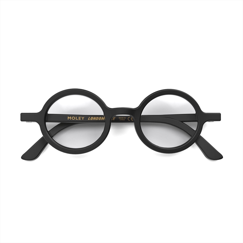 London Mole Moley Blue Blocker Glasses Matte Black/Product Detail/Apparel