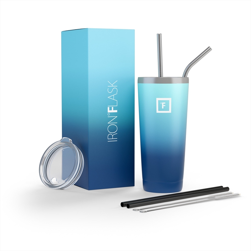 Iron Flask Classic Tumbler, Blue Waves - 24oz/700ml/Product Detail/Flasks & Shot Glasses