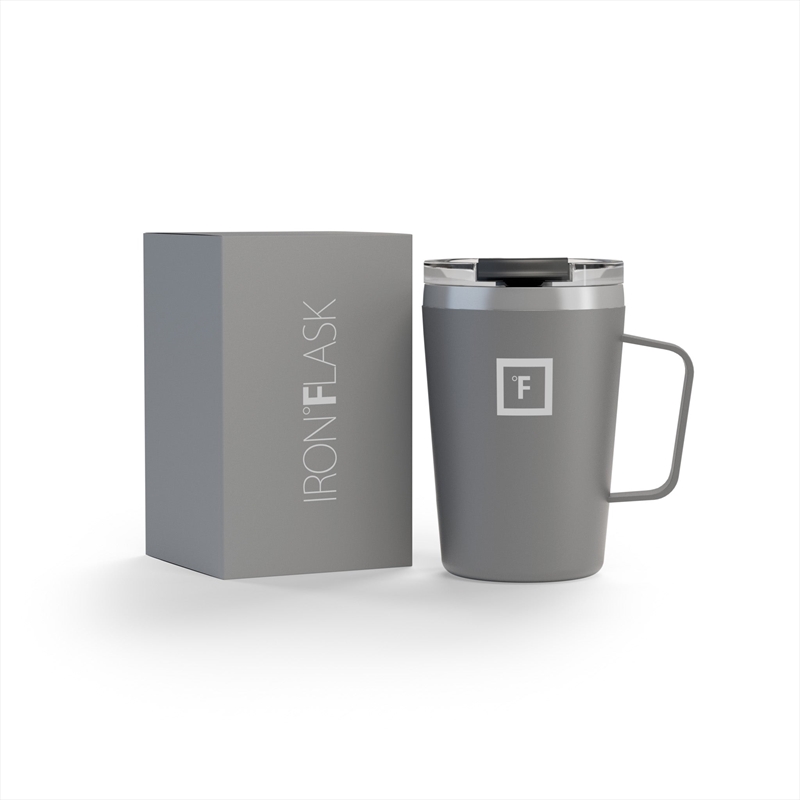 Iron Flask Grip Coffee Mug, Graphite - 12oz/350ml/Product Detail/To Go Cups
