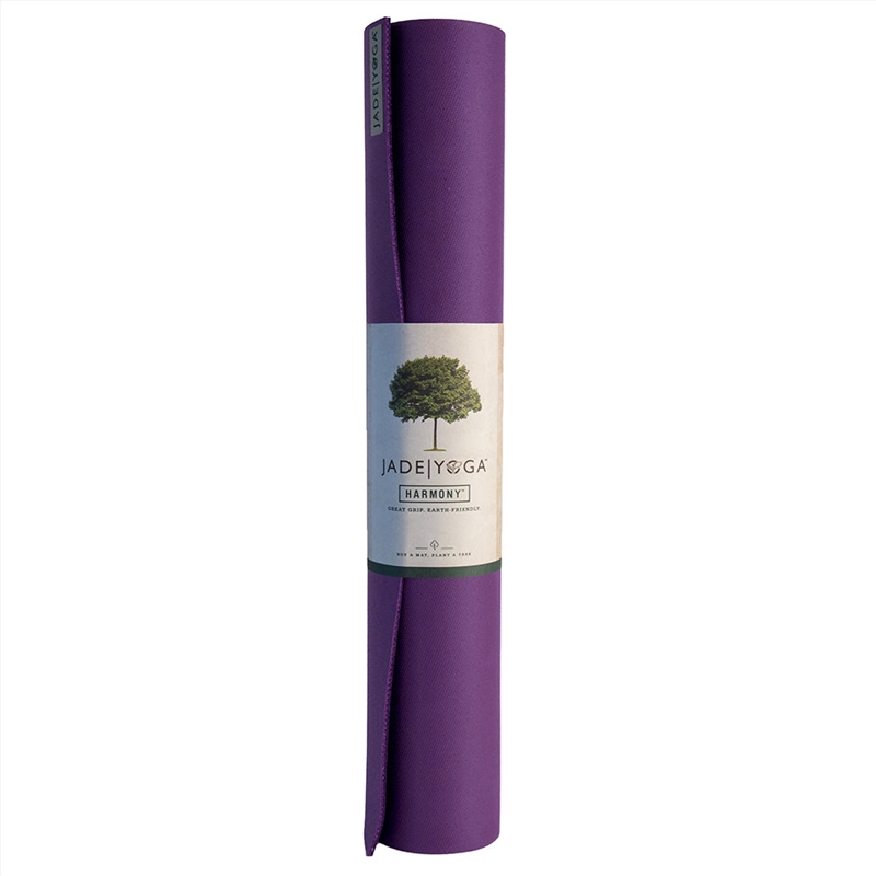 Jade Yoga Harmony Mat - Purple/Product Detail/Gym Accessories