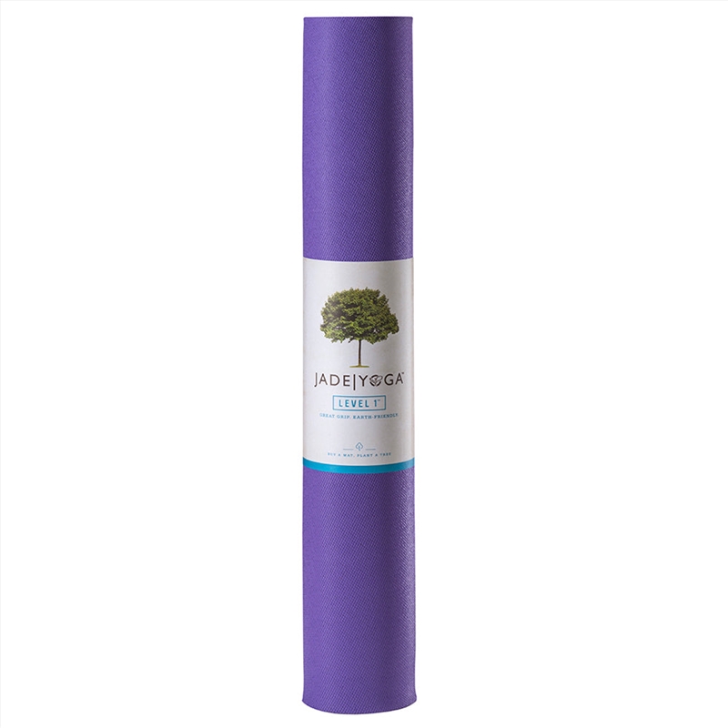 Jade Yoga Level One Mat - Classic Purple/Product Detail/Gym Accessories