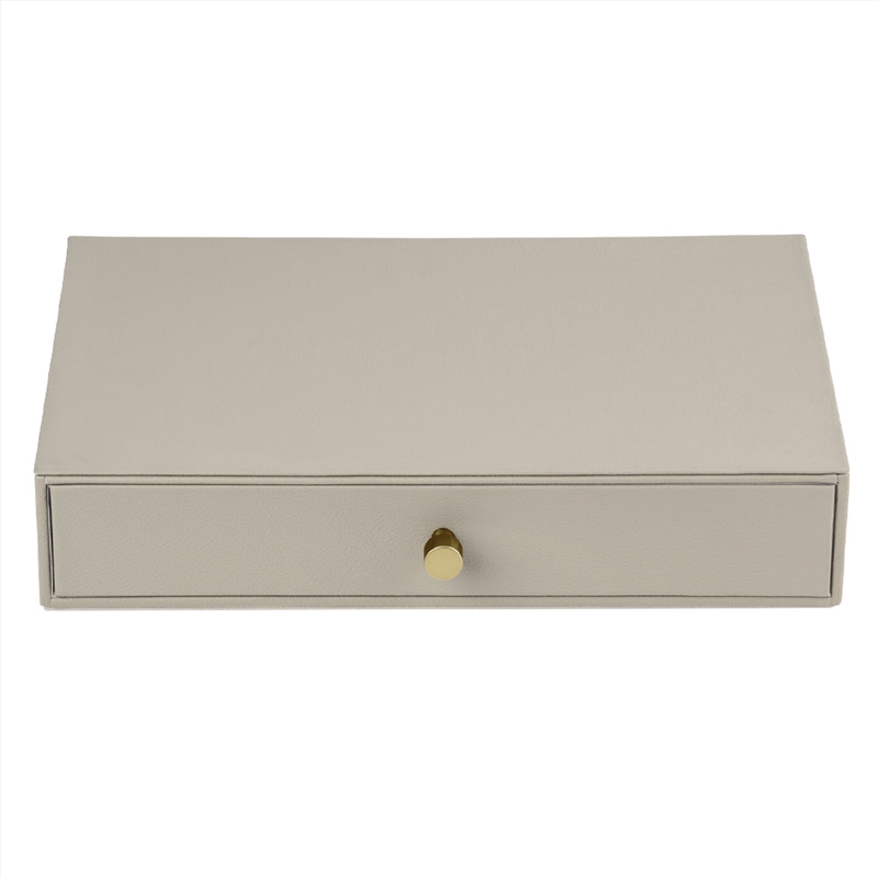Cassandra's Large Jewellery Box Drawer - The Luna Collection - Grey/Product Detail/Jewellery