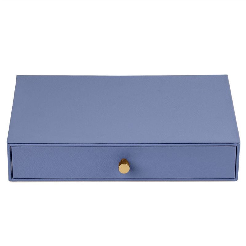 Cassandra's Large Jewellery Box Drawer - The Luna Collection - Blue/Product Detail/Jewellery
