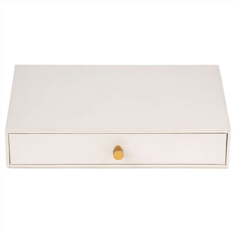 Cassandra's Large Jewellery Box Drawer - The Valentina Collection - White/Product Detail/Jewellery