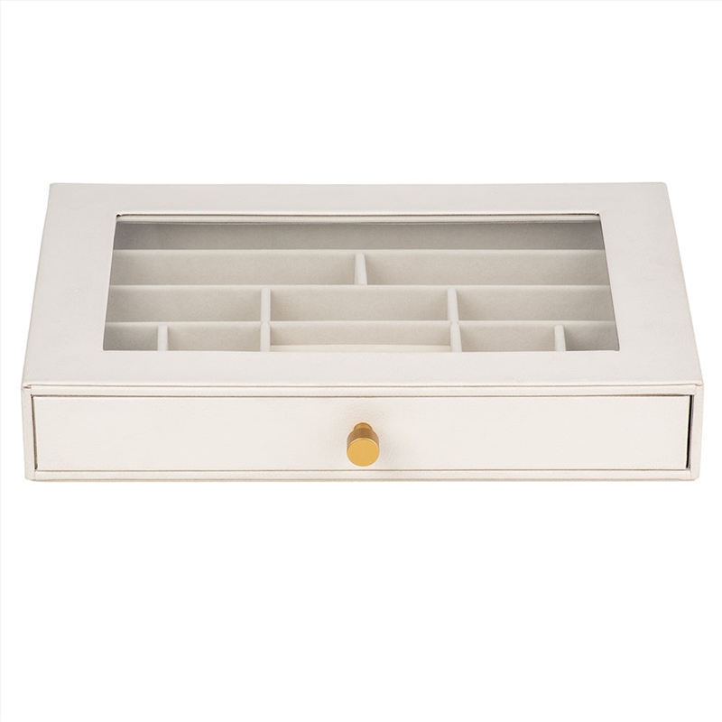 Cassandra's Large Jewellery Box Drawer - The Maya Collection - White/Product Detail/Jewellery