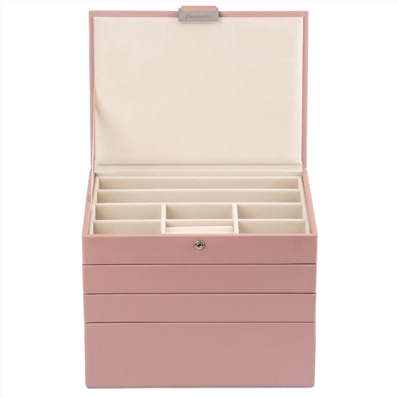 Buy Cassandra's Medium 4 Tray Jewellery Box The Jade Collection