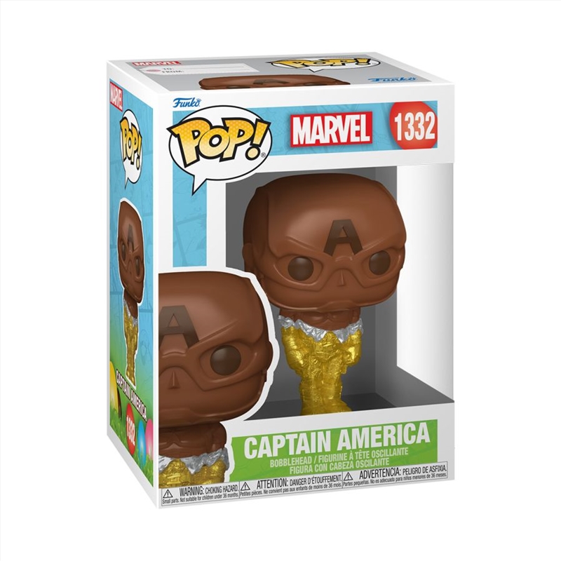 Marvel Comics - Captain America (Easter Chocolate) Pop! Vinyl/Product Detail/Standard Pop Vinyl