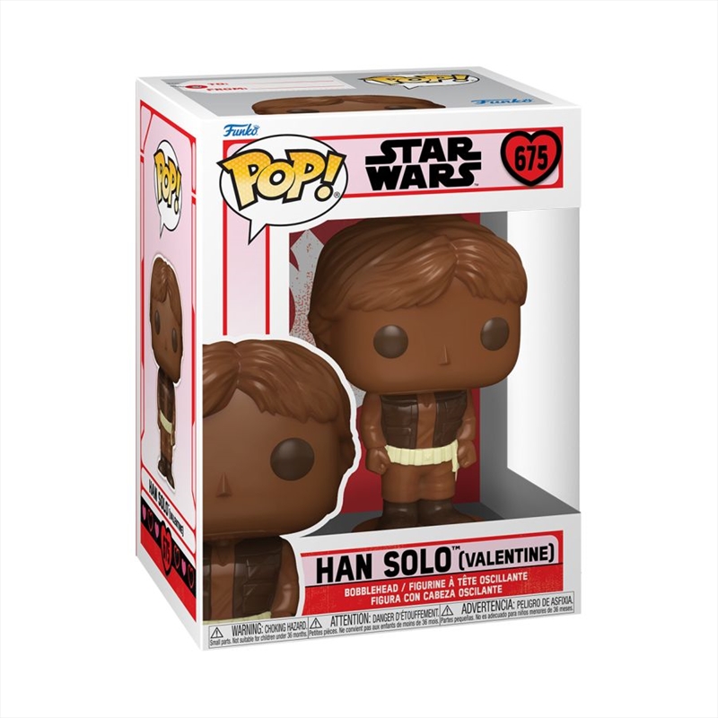 Star Wars: Valentines 2024 - Han Solo (Easter Chocolate) Pop! Vinyl/Product Detail/Movies
