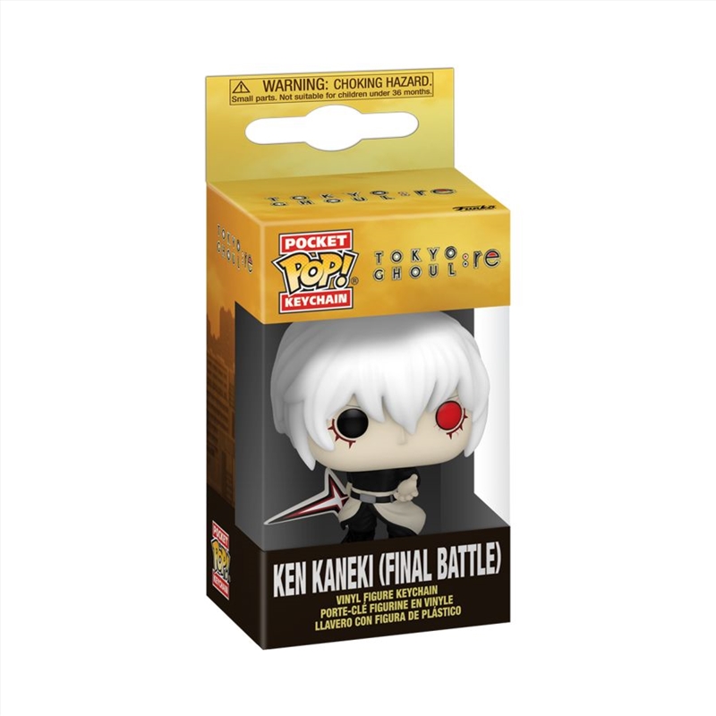 Tokyo Ghoul: re - Ken Kaneki (Final Battle) Pop! Keychain/Product Detail/Pop Vinyl Keychains