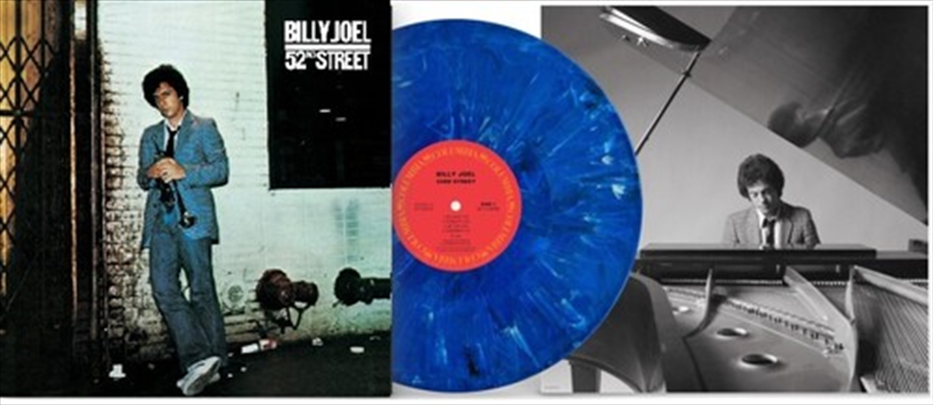 52nd Street (Blue Swirl Vinyl with 12"x12" Photo Insert)/Product Detail/Rock/Pop