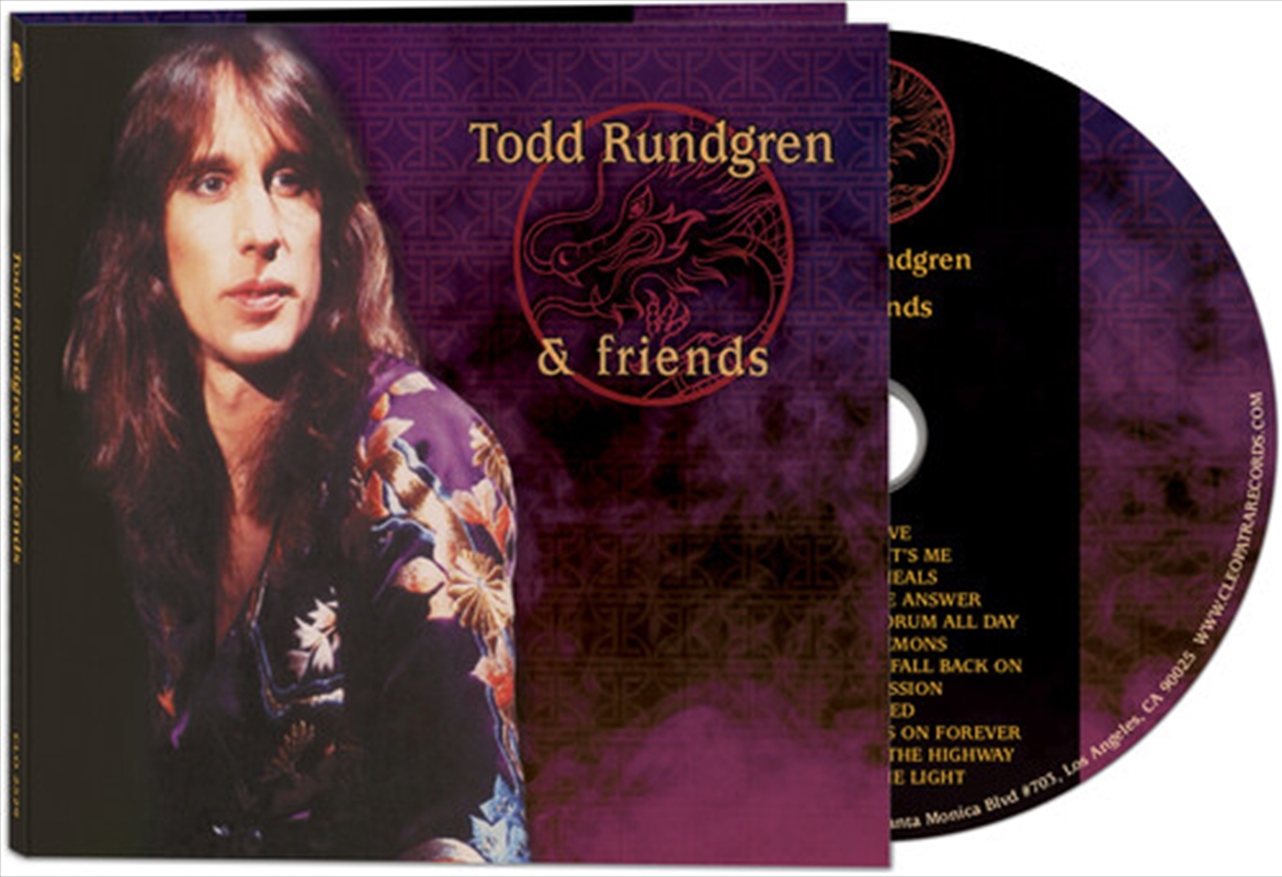 Todd Rundgren & Friends/Product Detail/Rock/Pop