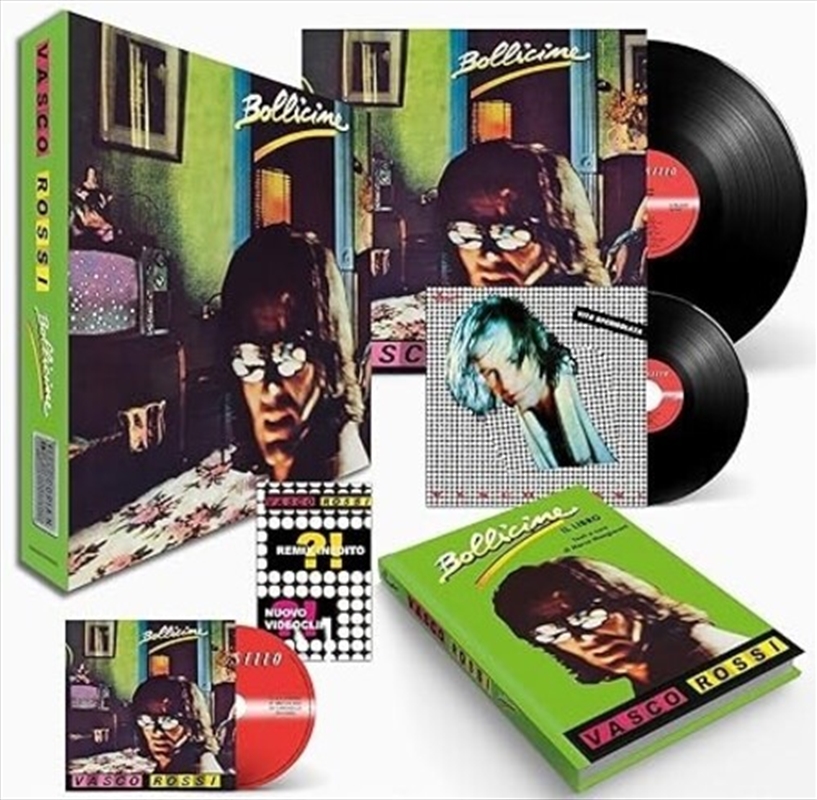 Bollicine 40 Rplay - Dlx Ltd Numbered Box - LP+CD+7-inch, 128pg Color Hardback Book & Exclusive Phot/Product Detail/World