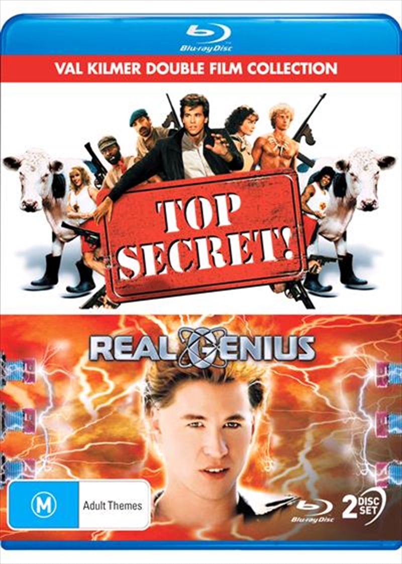 Top Secret / Real Genius  Val Kilmer Double Pack/Product Detail/Action
