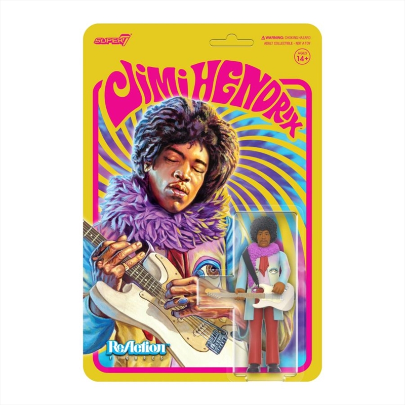 Jimi Hendrix - Jimi Hendrix (Are You Experienced) Reaction 3.75" Figure/Product Detail/Figurines