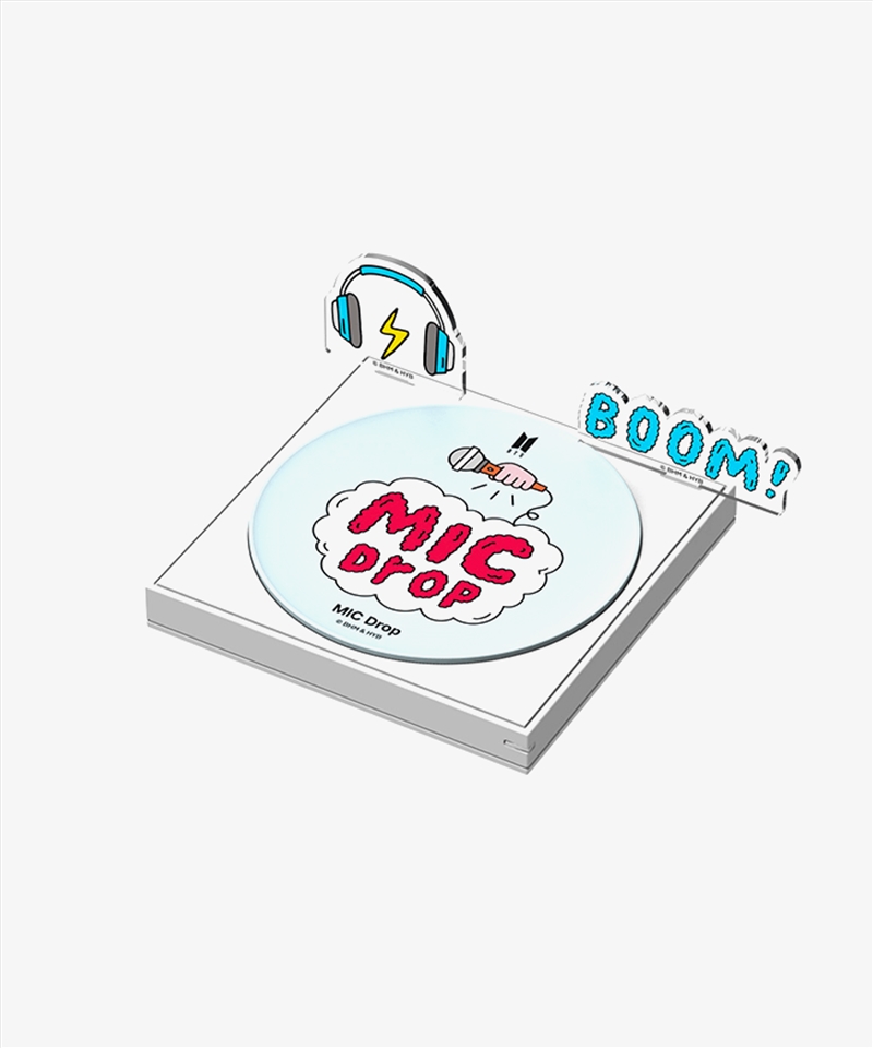 Wireless Charger / Mic Drop/Product Detail/KPOP Merch