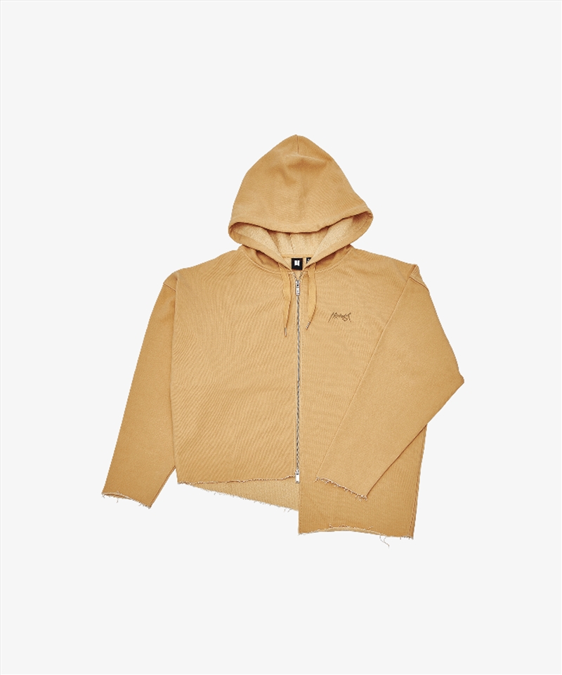 Armyst Zip-Up Hoody: Mustard: Size L/Product Detail/KPOP Merch