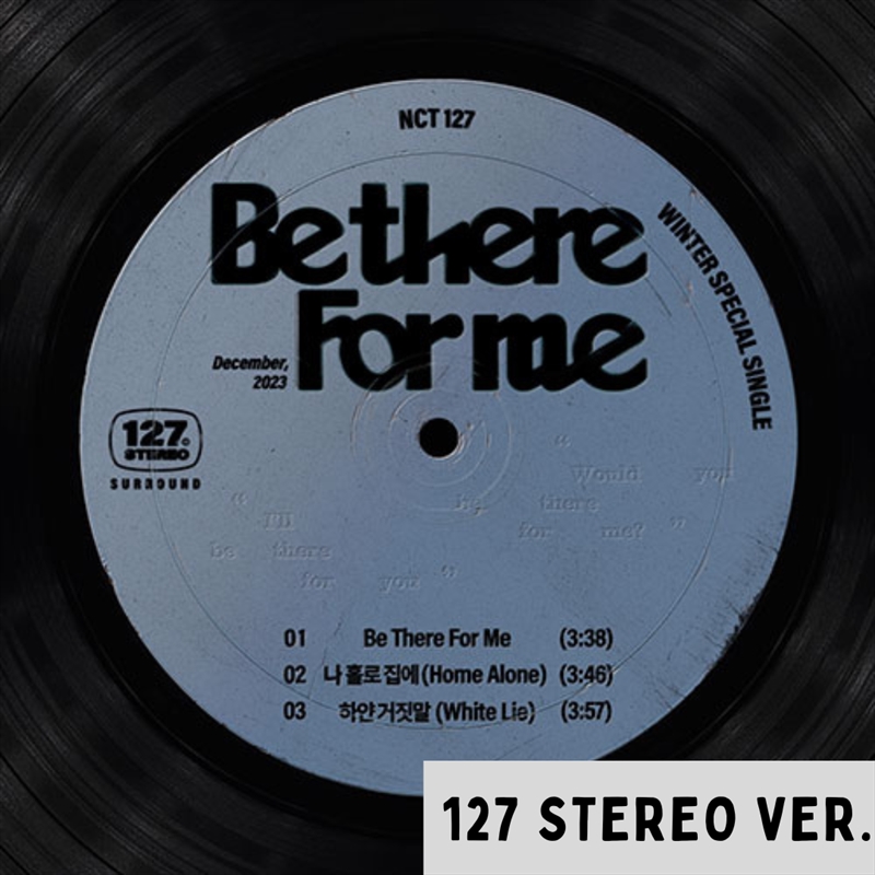 Be There For Me Winter Special Single Album 127 Stereo Ver. (RANDOM)/Product Detail/World