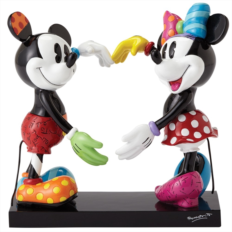 Rb Mickey & Minnie Mouse Heart Large Figurine/Product Detail/Figurines