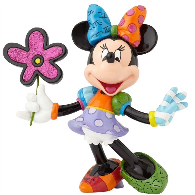 Rb Minnie Mouse With Flowers Large Figurine/Product Detail/Figurines
