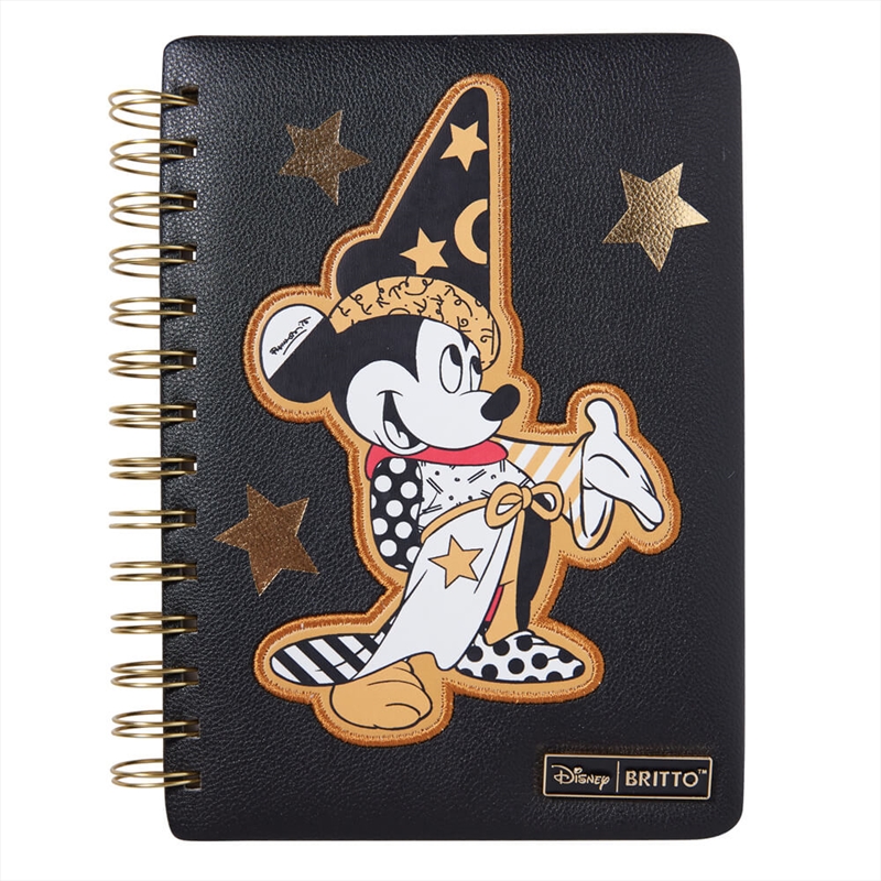 Rb Midas Faux Leather Notebook Sorcerer Mickey/Product Detail/Stationery