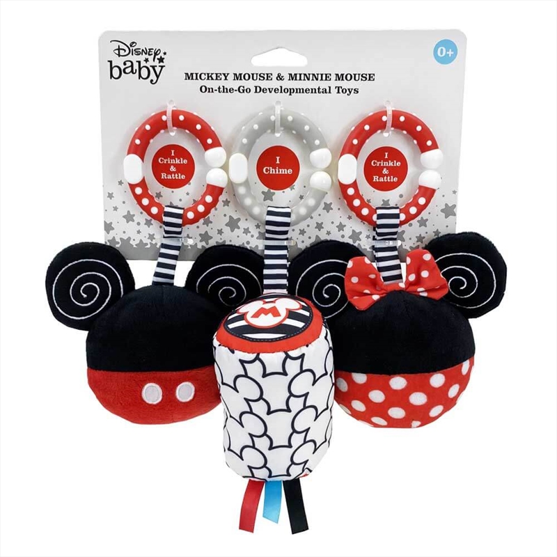 Mickey & Minnie Developmental Hanging Toy (Black/Red/White)/Product Detail/Toys