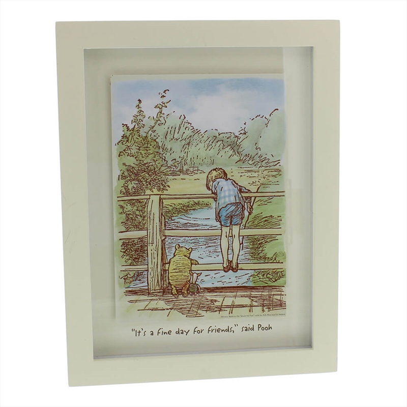 Classic Pooh Wall Plaque Fine Day For Friends/Product Detail/Posters & Prints
