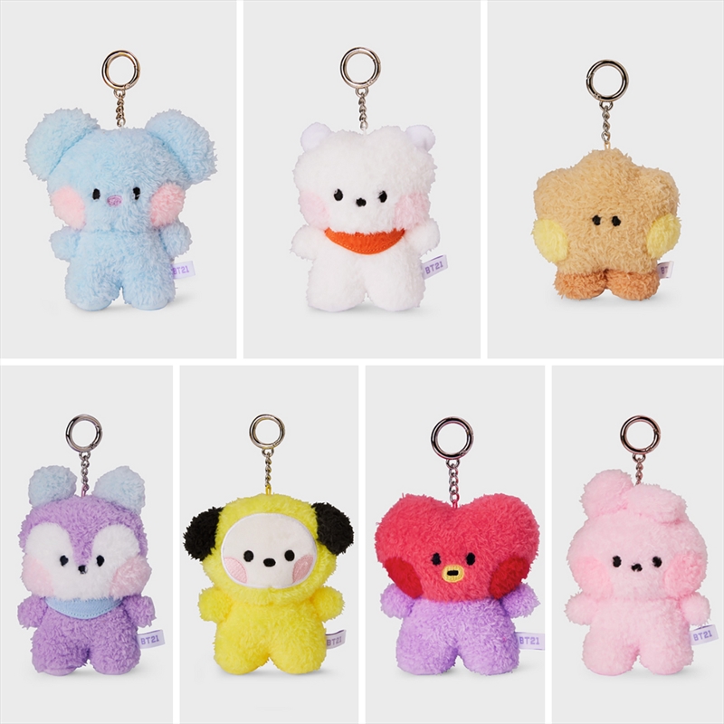 BT21 Mini Plush Keyring - All 7 Characters/Product Detail/KPOP Merch