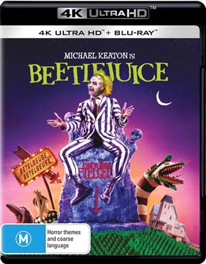 Beetlejuice  Blu-ray + UHD/Product Detail/Comedy