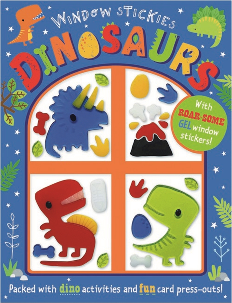 Window Stickies: Dinosaurs/Product Detail/Kids Activity Books