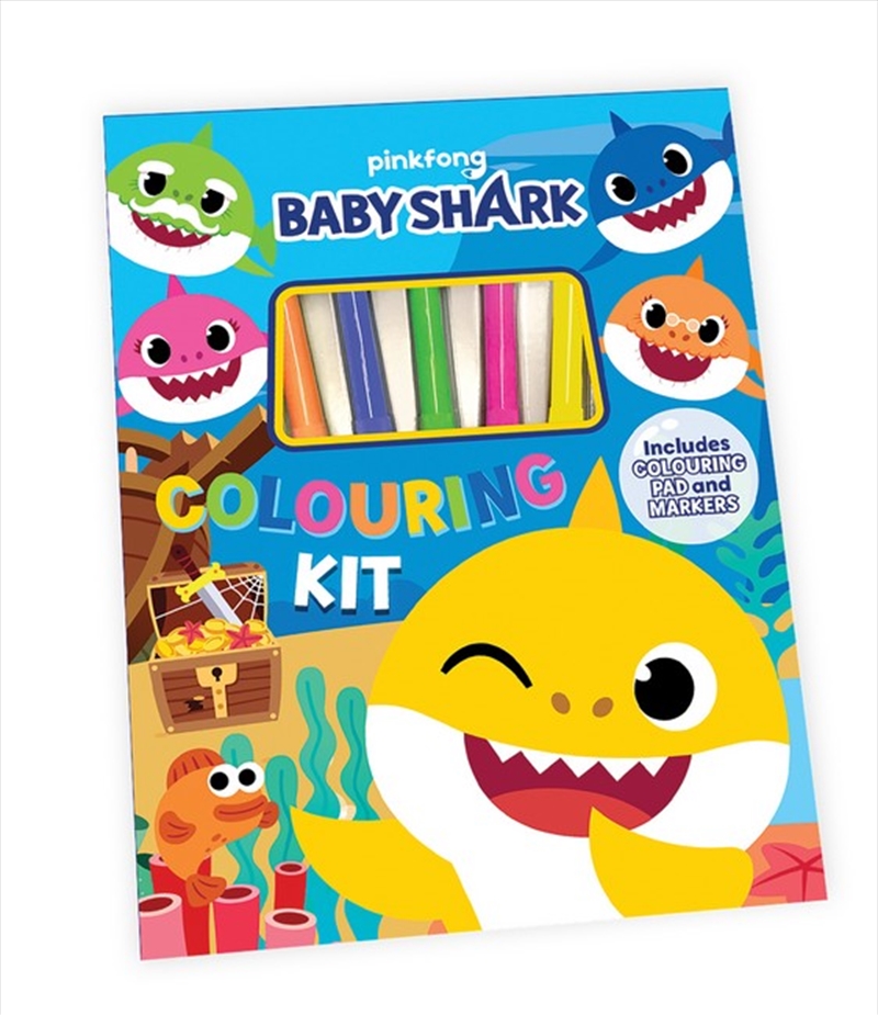 Baby Shark Colouring Kit/Product Detail/Kids Colouring