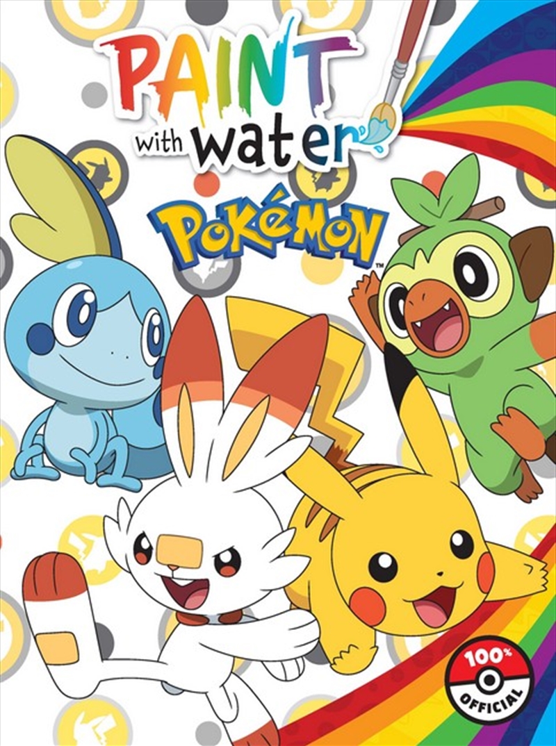 Pokemon Paint With Water/Product Detail/Kids Activity Books
