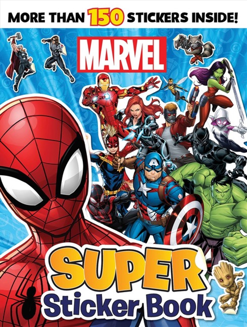 Buy Marvel Super Sticker Book Online Sanity